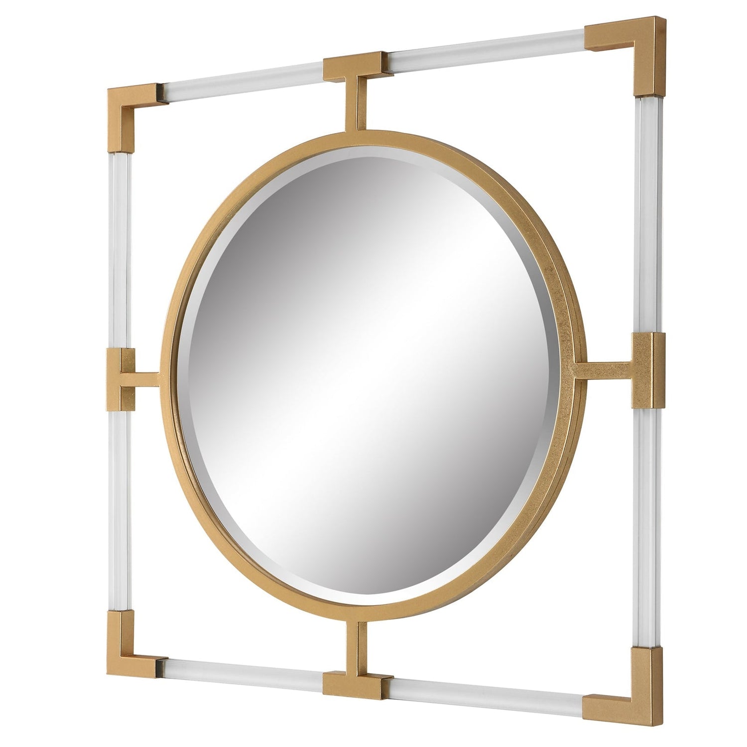 Balkan Small Gold Mirror | Uttermost | Home Elegance USA