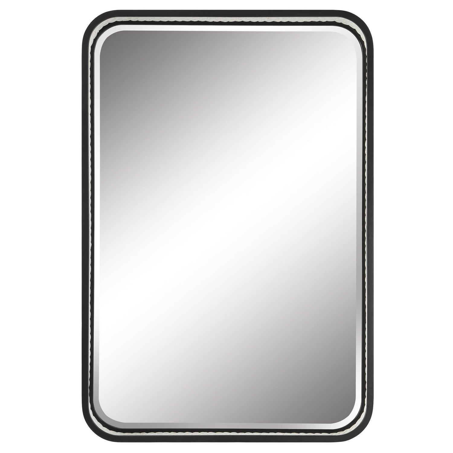 Uttermost Santa Cruz Inner White Rope Mirror - Home Elegance USA
