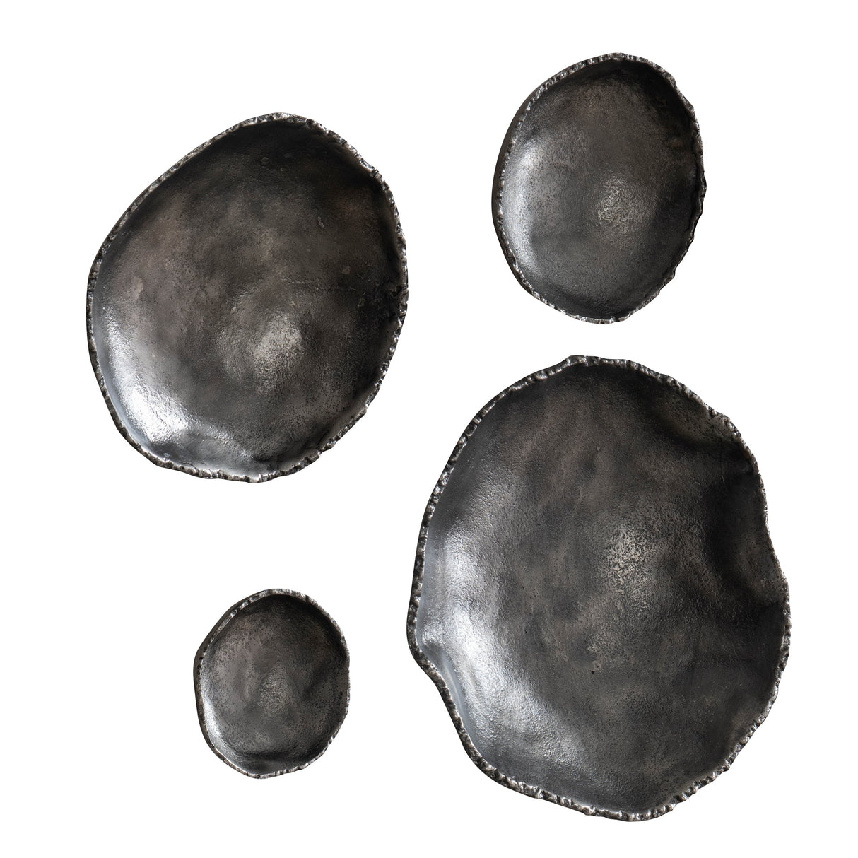 Uttermost Lucky Coins Nickel Wall Decor - Set Of 4 - Home Elegance USA