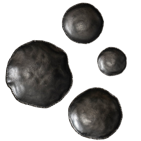 Uttermost Lucky Coins Nickel Wall Decor - Set Of 4 - Home Elegance USA