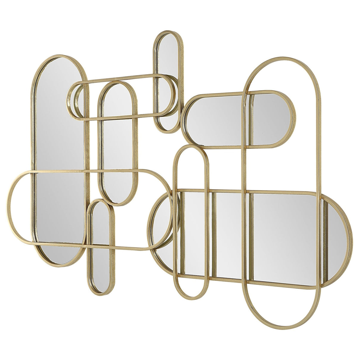 Uttermost On Track Mirrored Wall Decor - Home Elegance USA