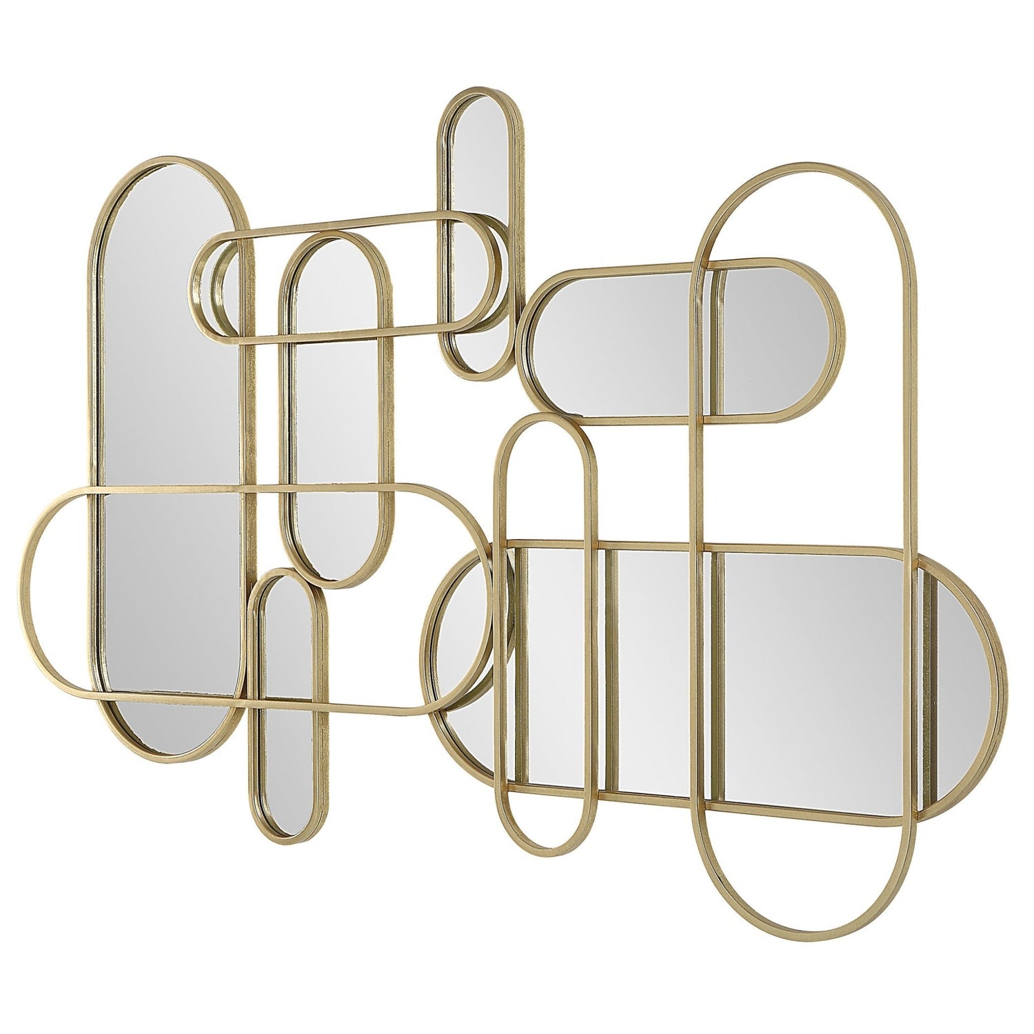 Uttermost On Track Mirrored Wall Decor - Home Elegance USA