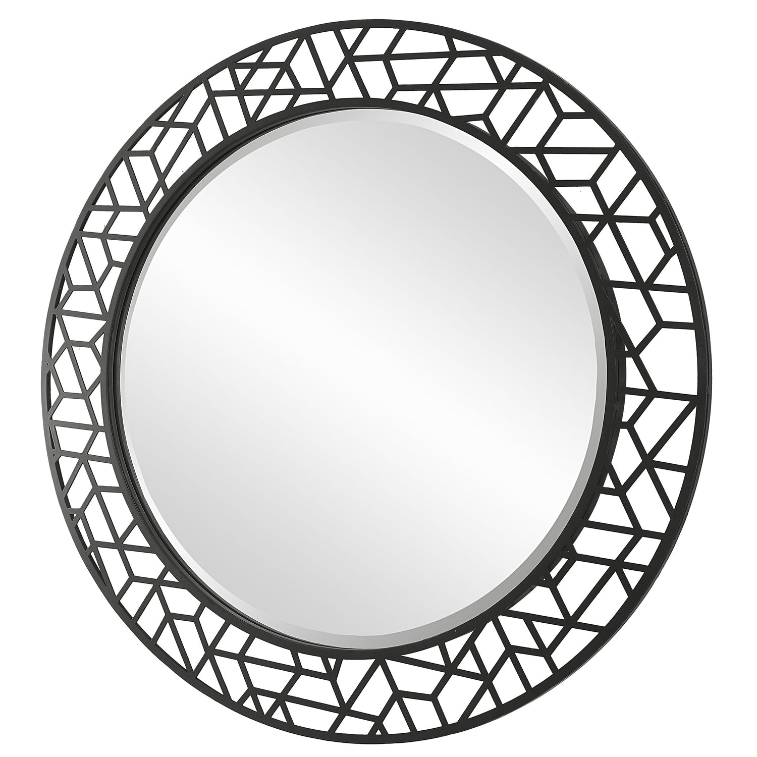 Uttermost Mosaic Metal Round Mirror - Home Elegance USA