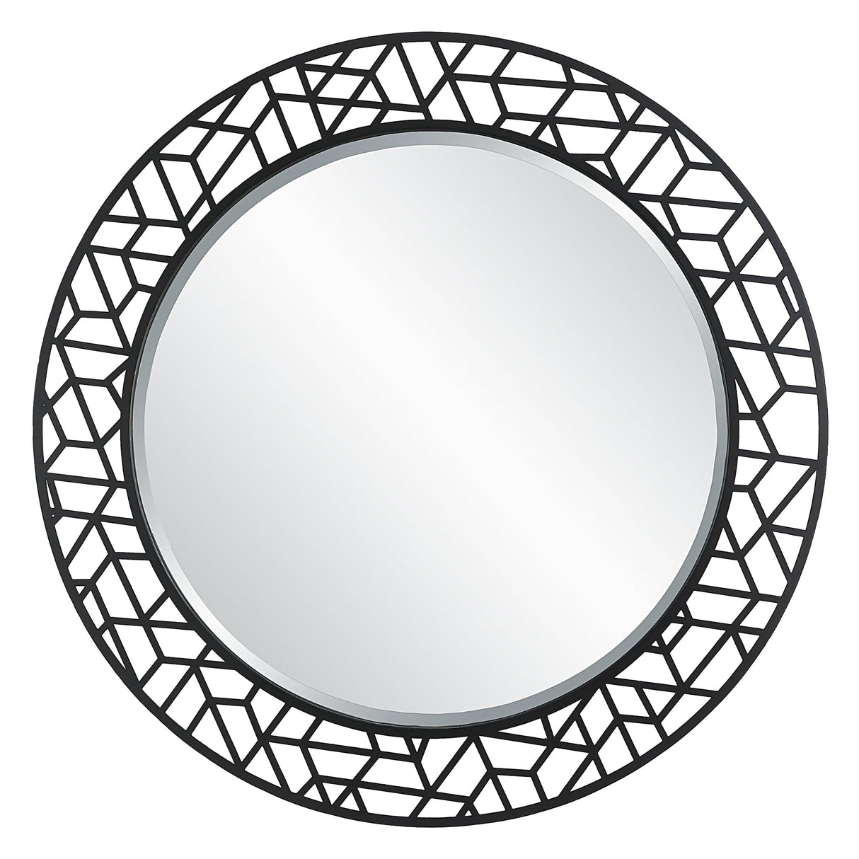 Uttermost Mosaic Metal Round Mirror - Home Elegance USA