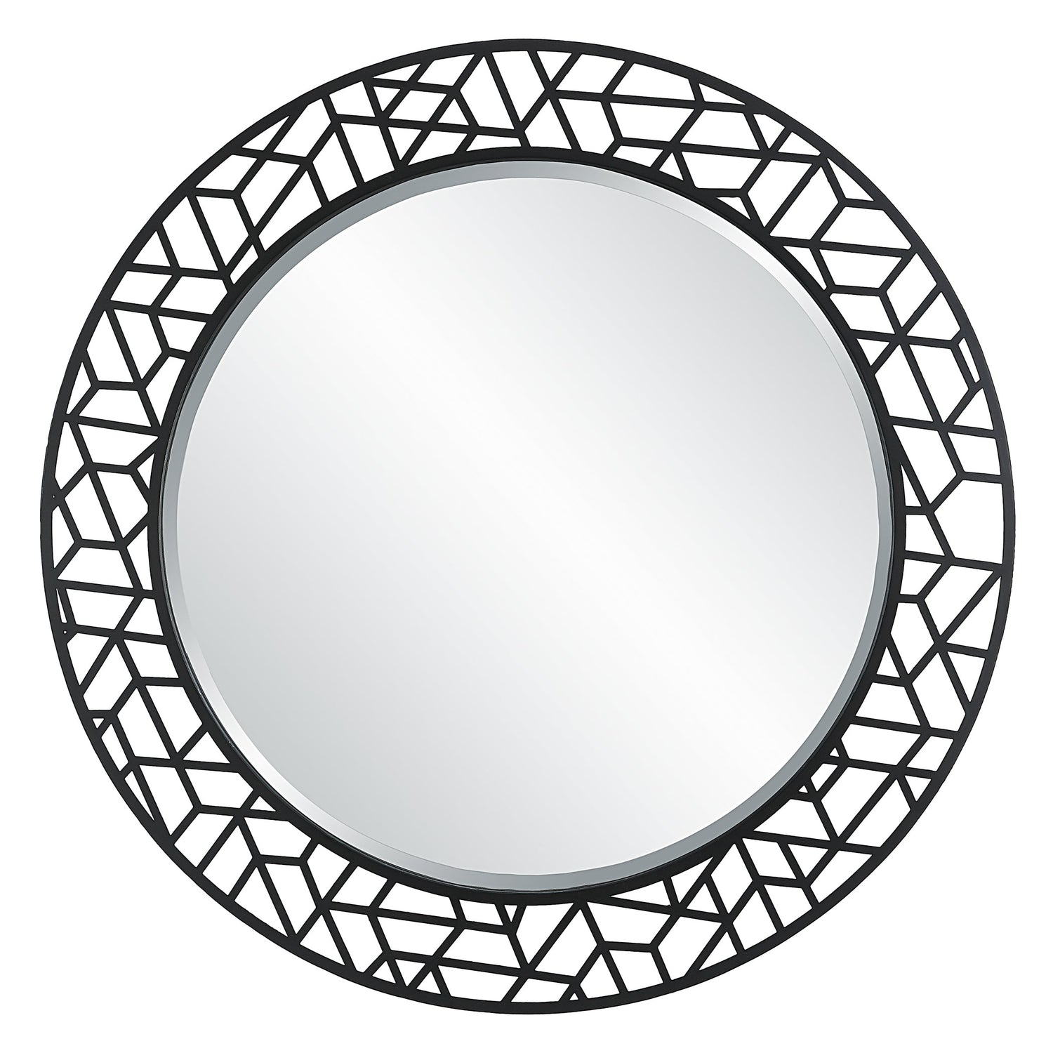 Uttermost Mosaic Metal Round Mirror - Home Elegance USA