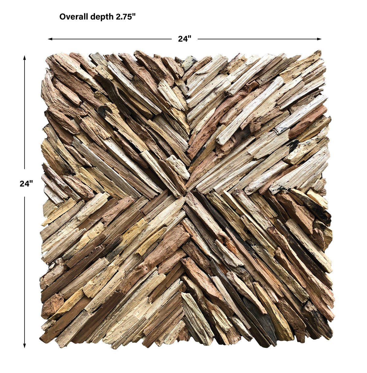 Uttermost Outland Drift Wood Wall Decor - Home Elegance USA