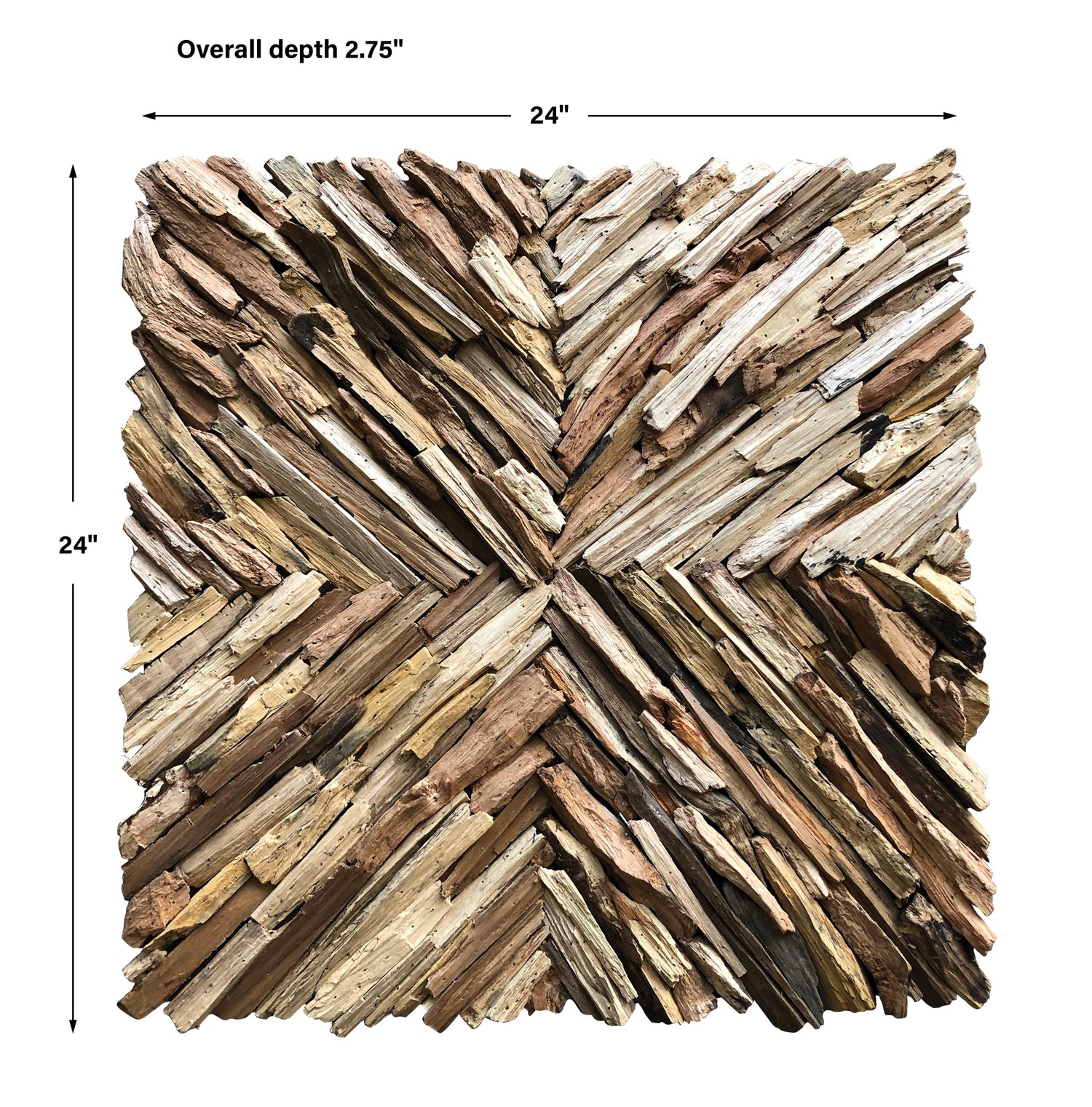 Uttermost Outland Drift Wood Wall Decor - Home Elegance USA