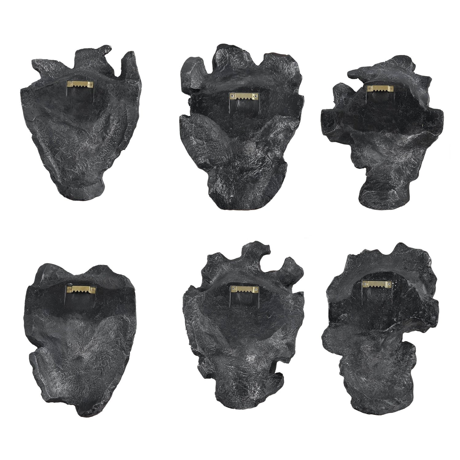 Uttermost Self-Portrait Metallic Wall Decor - Set Of 6 - Home Elegance USA