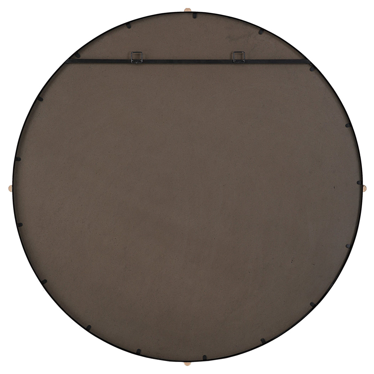 Bonded Round Black Mirror | Uttermost | Home Elegance USA