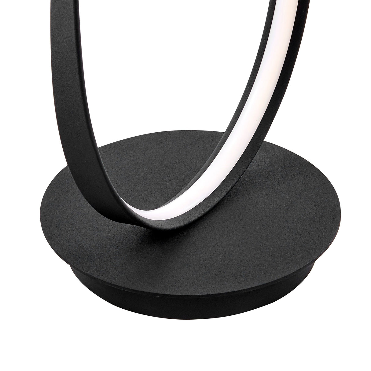 Matte Black Vienna LED 55" Tall Floor Lamp // Dimmable - Home Elegance USA