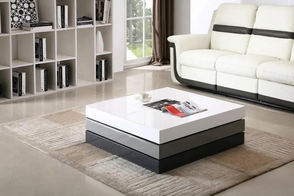 Cw01 Modern Rotary Coffee Table | J&M | Home Elegance USA