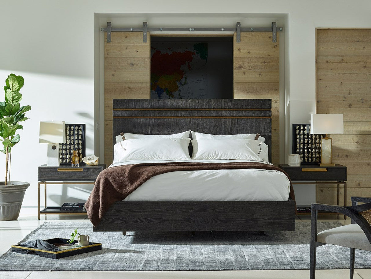 Modern Gable Night Table | Universal