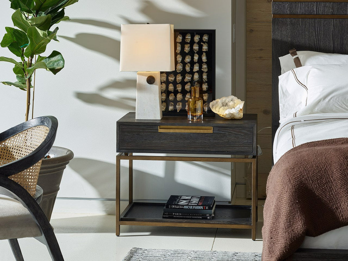 Modern Gable Night Table | Universal