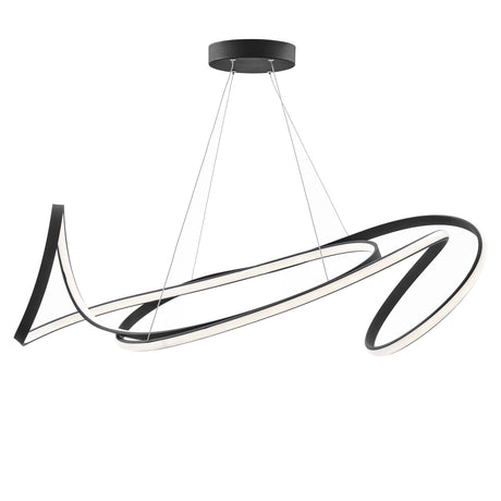 Moscow LED Chandelier // Black - Home Elegance USA