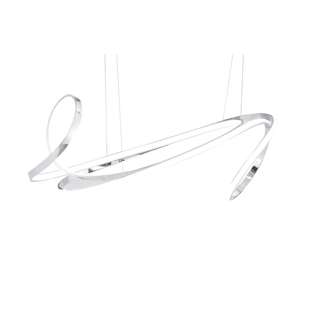 Moscow LED Chandelier // Chrome - Home Elegance USA