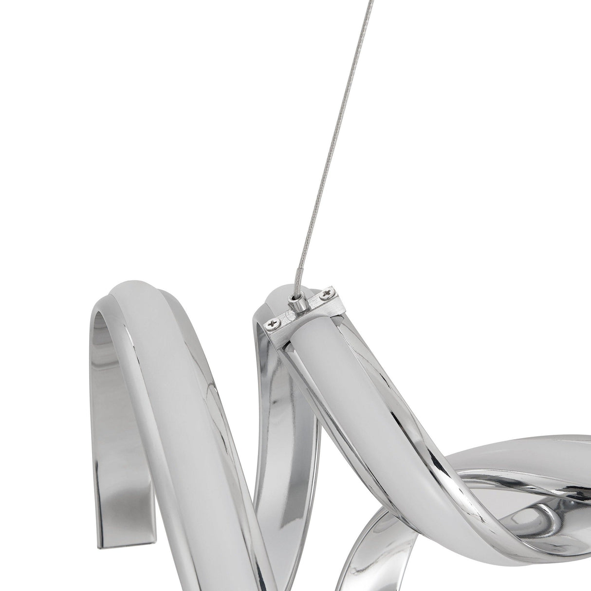 Munich LED Horizontal Chandelier // Chrome - Home Elegance USA