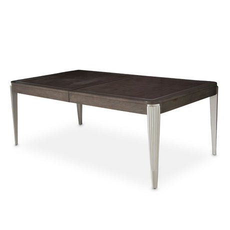 Aico Furniture - Roxbury Park 4 Leg Rectangular Dining Table In Slate - N9006000-220