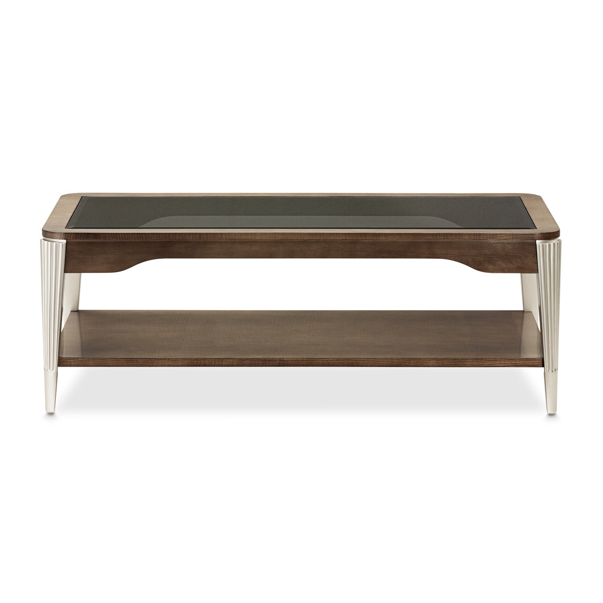 Aico Furniture - Roxbury Park Cocktail Table In Slate - N9006201-220