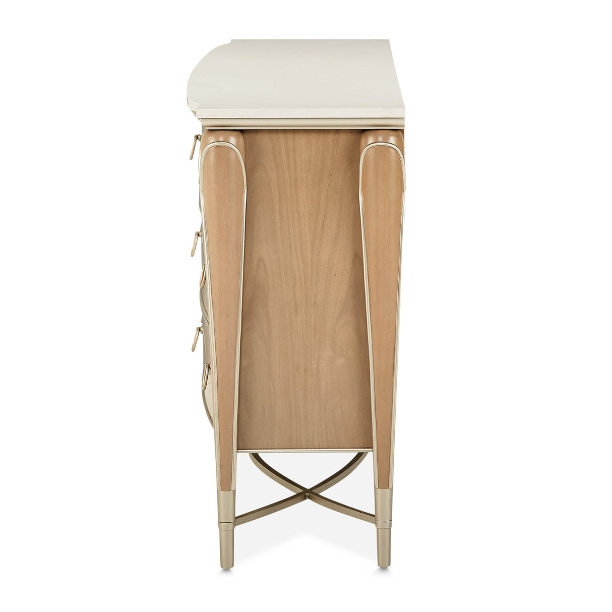 Aico Furniture - Villa Cherie Caramel Dresser In Chardonnay - N9008050-134