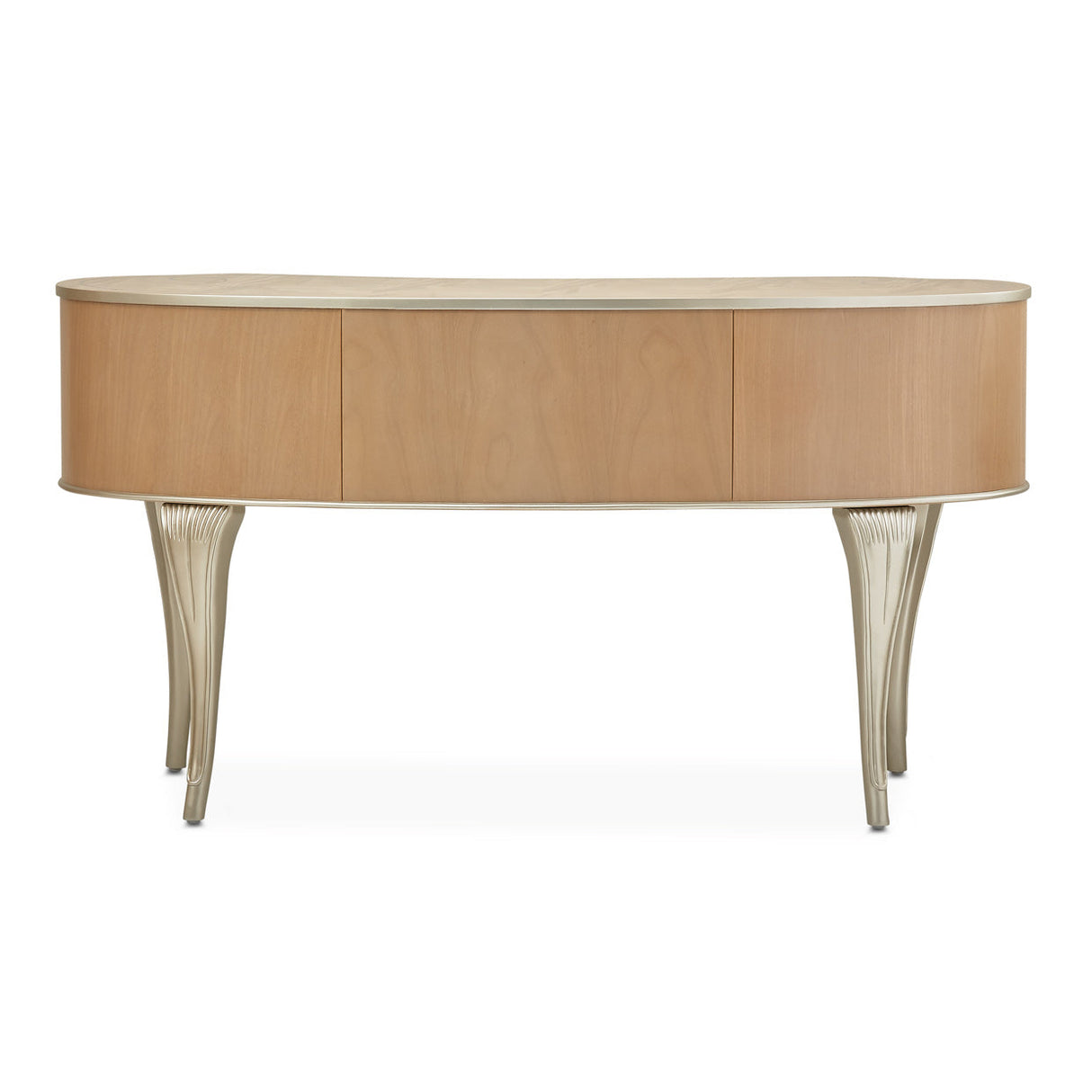 Aico Furniture - Villa Cherie Caramel Vanity In Chardonnay - N9008058-134