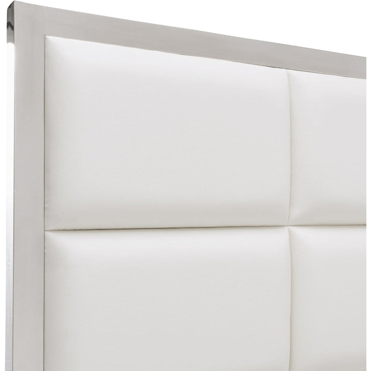 Michael Amini State St. Short Metal Panel Bed - Home Elegance USA