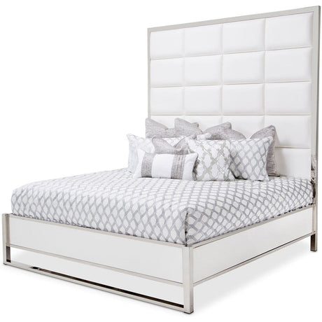Michael Amini State St. Metal Panel Bed - Home Elegance USA