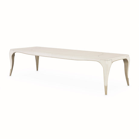 Aico Furniture - London Place Rectangular Dining Table In Creamy Pearl - Nc9004000-112