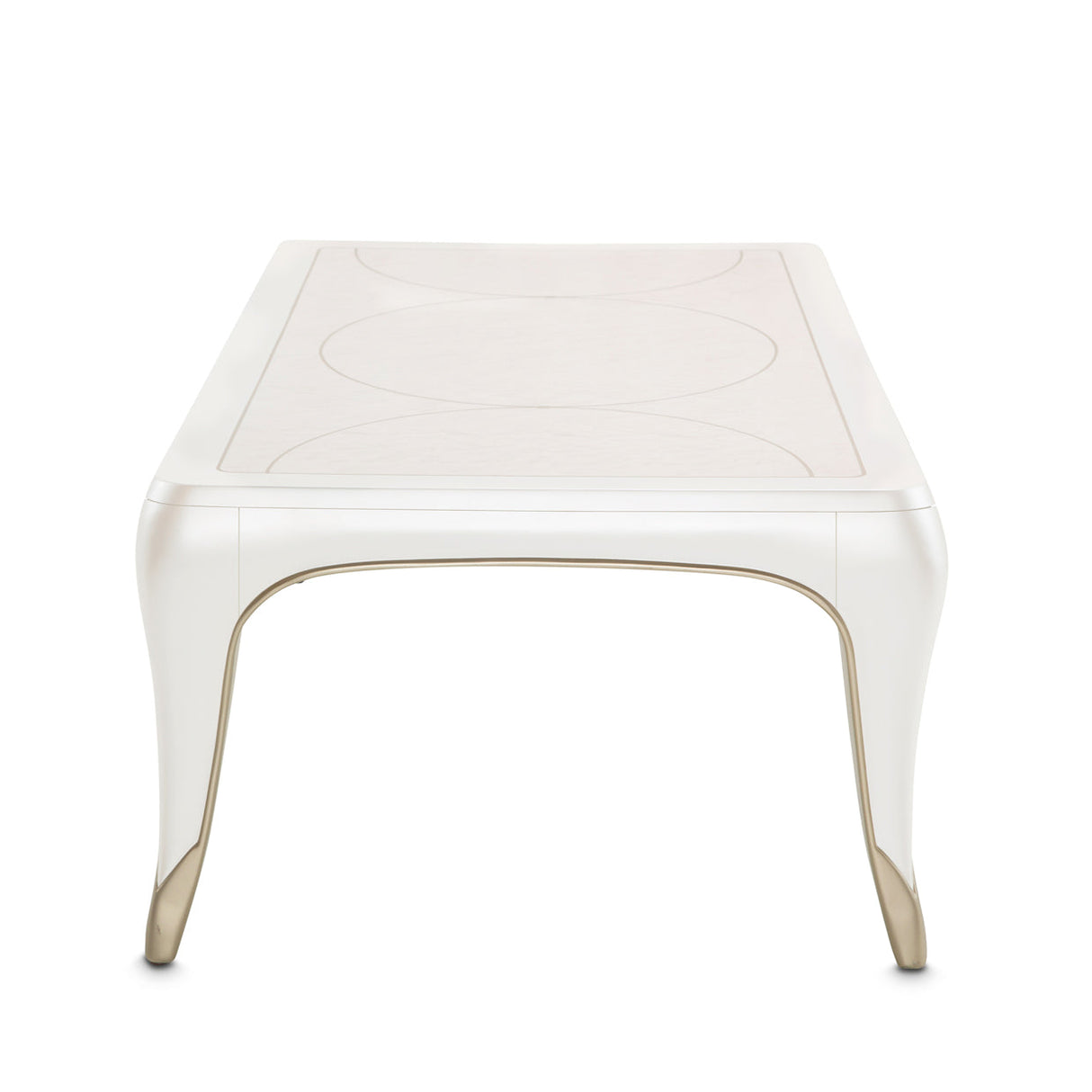 Aico Furniture - London Place 3 Piece Occasional Table Set In Creamy Pearl - Nc9004201-202-112