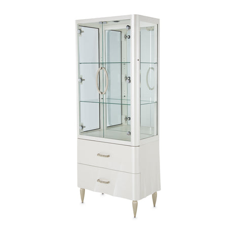 Aico Furniture - London Place Display Cabinet In Creamy Pearl - Nc9004209-112