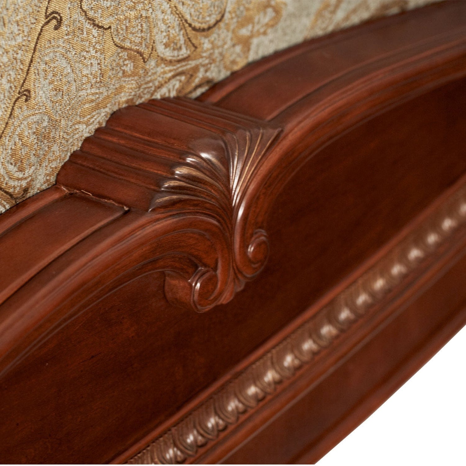 Cortina Sleigh Bed - Michael Amini | Aico | Home Elegance USA
