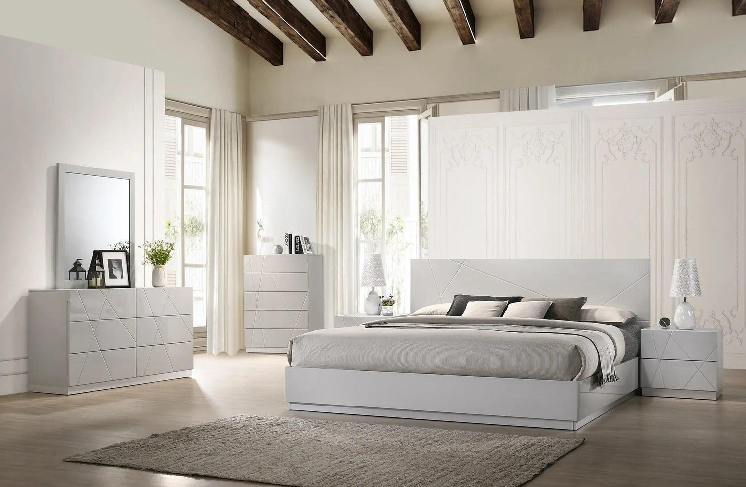 Naples Premium Bedroom set by J&M Furniture J&M Furniture