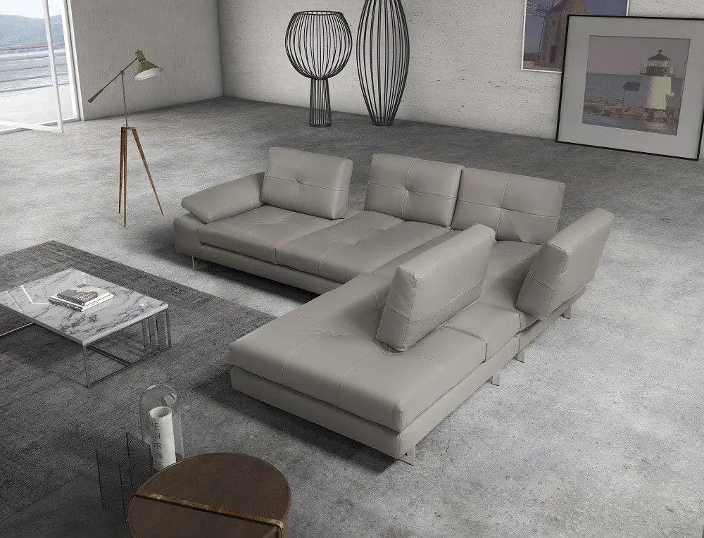 Prive Leather Sectional by J&M Furniture J&M Furniture