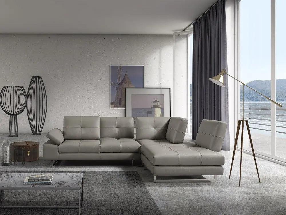 Prive Leather Sectional by J&M Furniture J&M Furniture