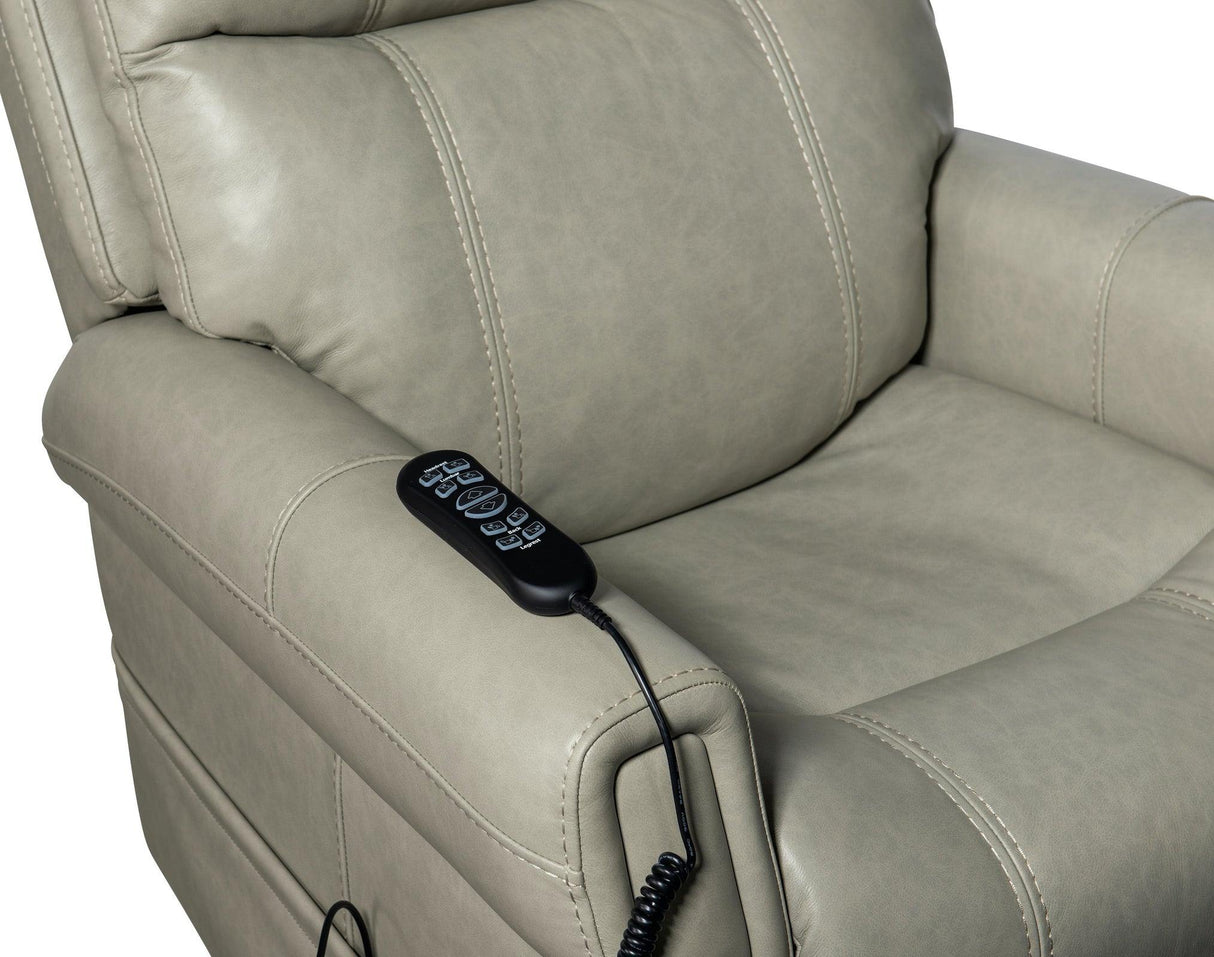 Carroll Power Recliner With Power Headrest, Lumbar, And Lift | Hooker | Home Elegance USA