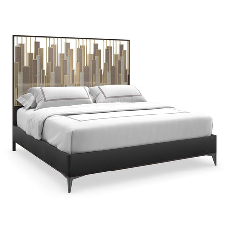 Caracole Signature Metropolitan Cityscape King Bed - Home Elegance USA