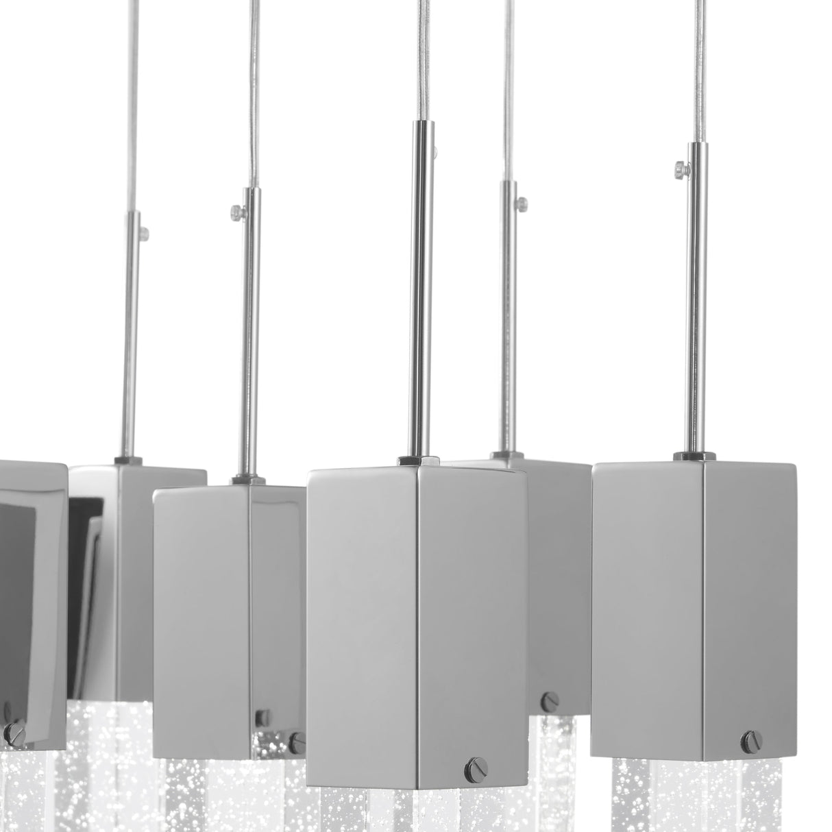 Short Crystal Sparkling Night Chandelier // 15 Light - Home Elegance USA