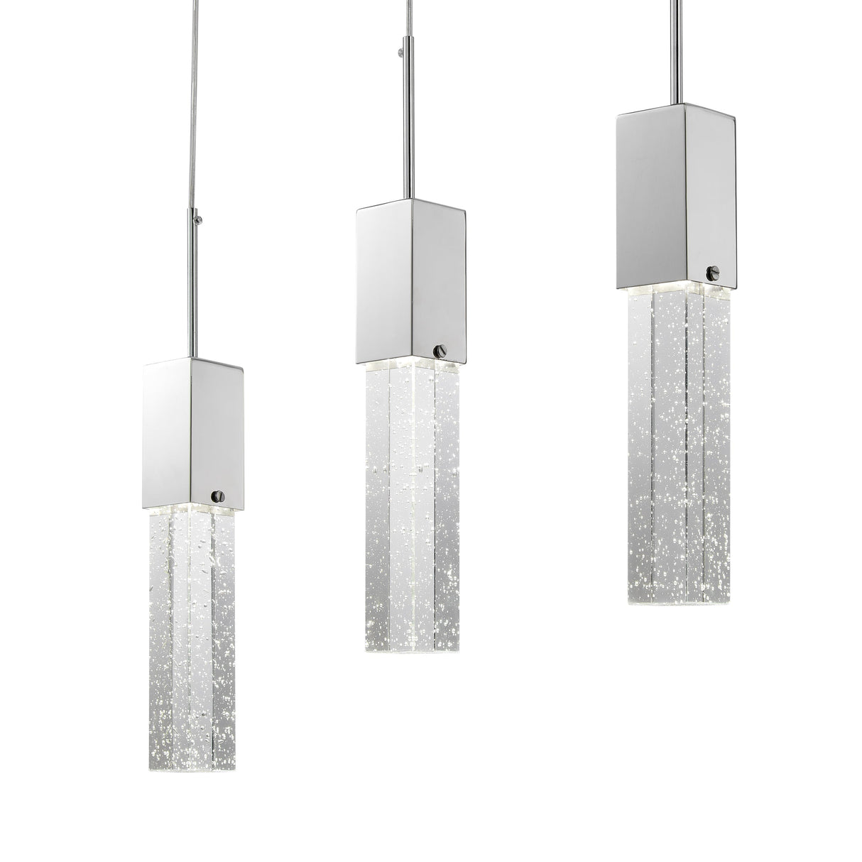 Sparkling Night Adjustable Crystal Chandelier // 5 Light - Home Elegance USA