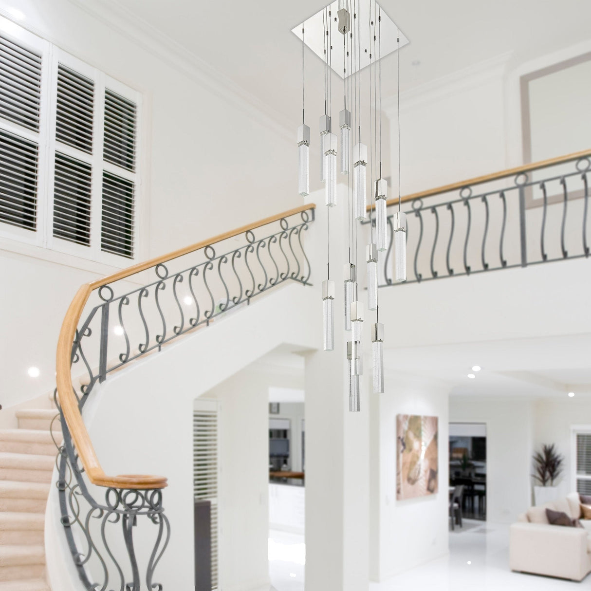 Sparkling Night Chandelier // XL 13 Light - Home Elegance USA