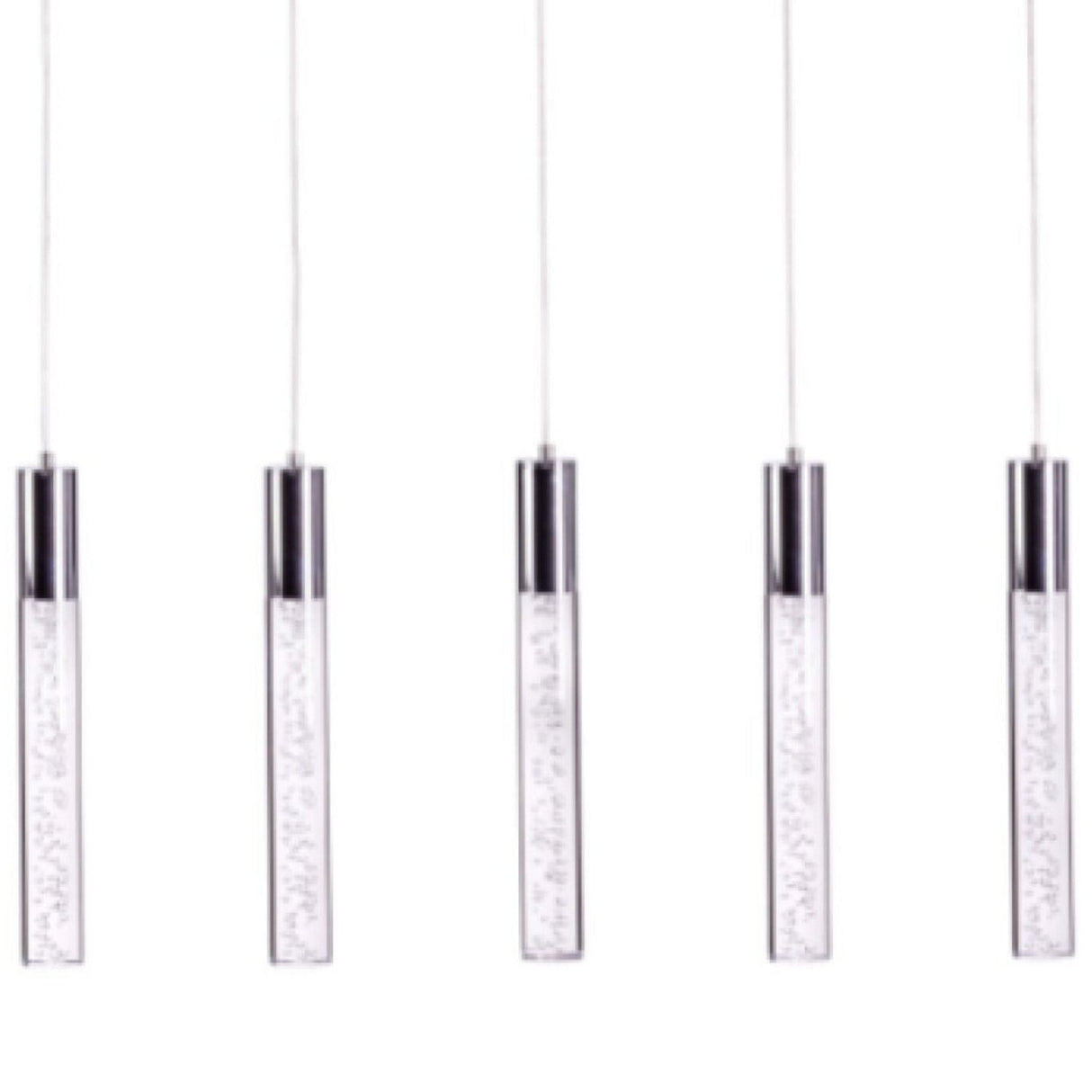 Sparkling Night Cylinder Chandelier // 5 Light - Home Elegance USA