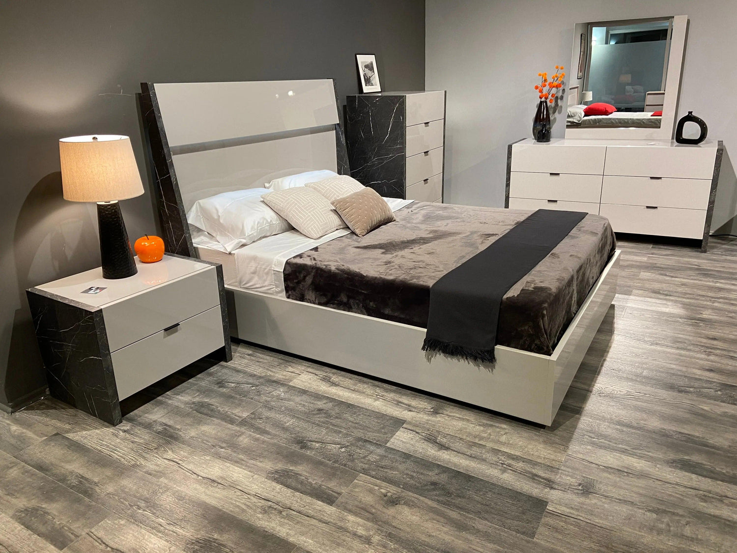 Stoneage Premium Bedroom Set by J&M Furniture J&M Furniture