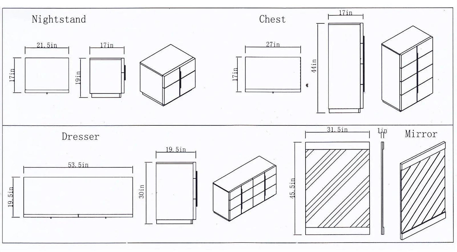 Stoneage Premium Bedroom Set by J&M Furniture J&M Furniture