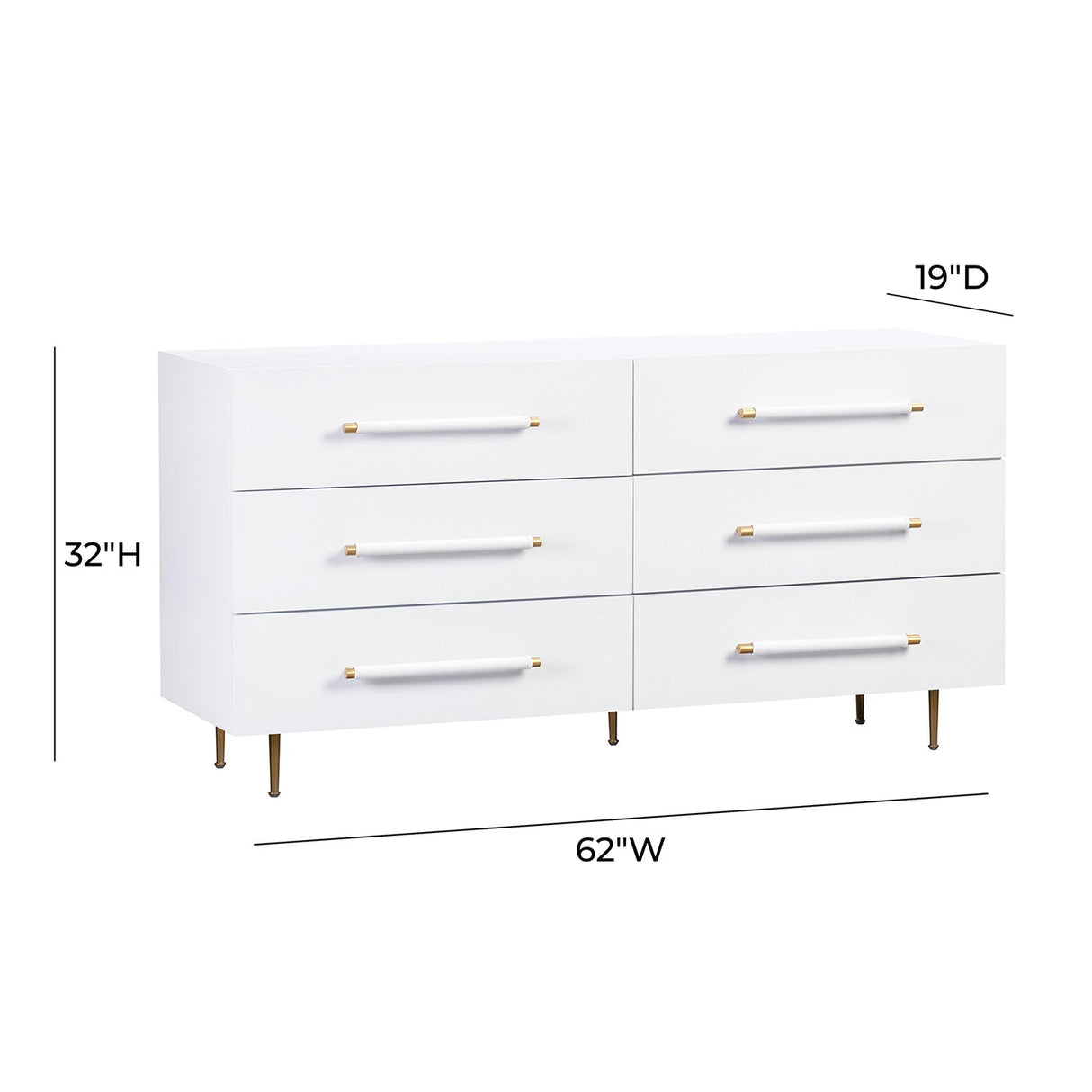 Tov Furniture Trident 6 Drawer Dresser