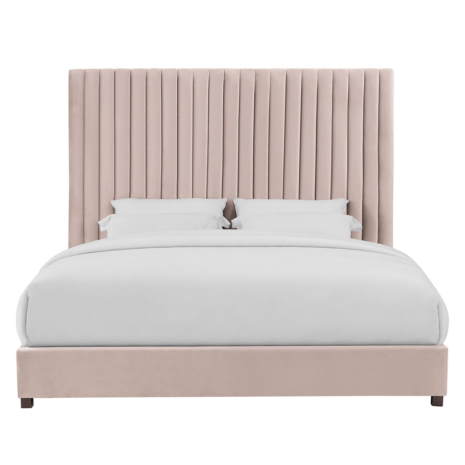 Arabelle Velvet Bed | TOV | Home Elegance USA