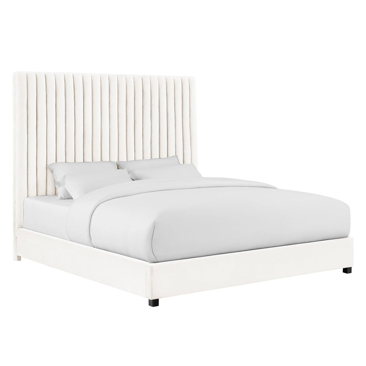 Arabelle Velvet Bed | TOV | Home Elegance USA