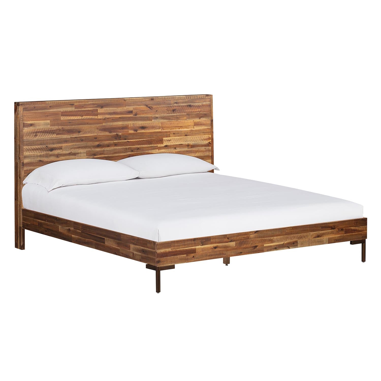 Bushwick Wooden Bed | TOV | Home Elegance USA