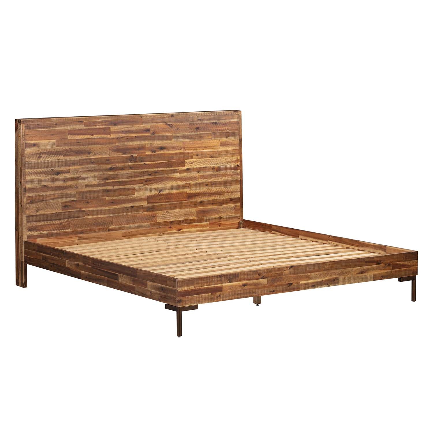 Bushwick Wooden Bed | TOV | Home Elegance USA