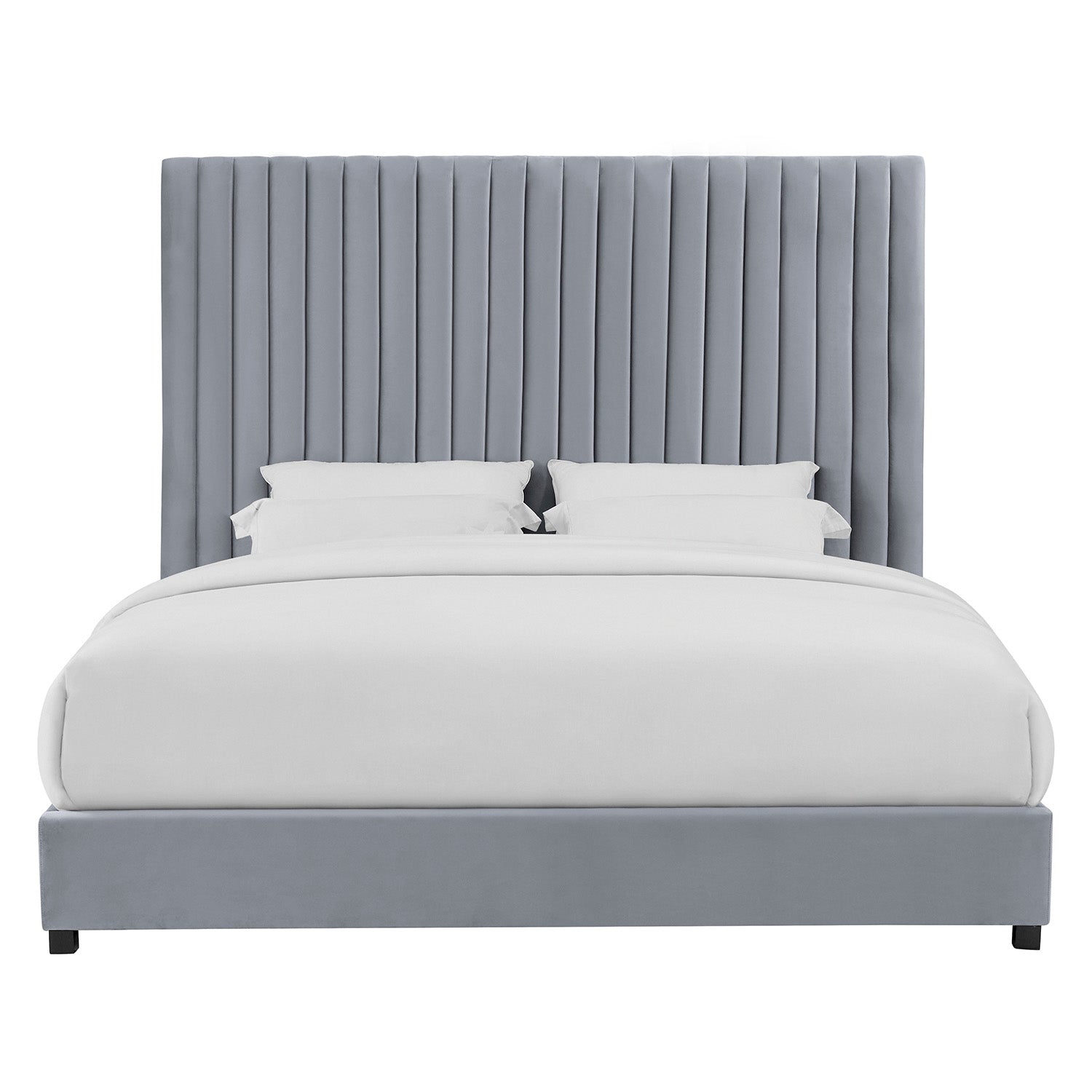 Arabelle Velvet Bed | TOV | Home Elegance USA