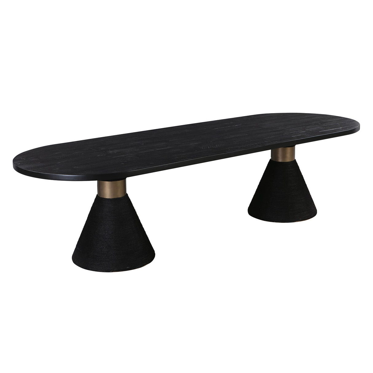 Tov Furniture Rishi Rope Oval Dining Table