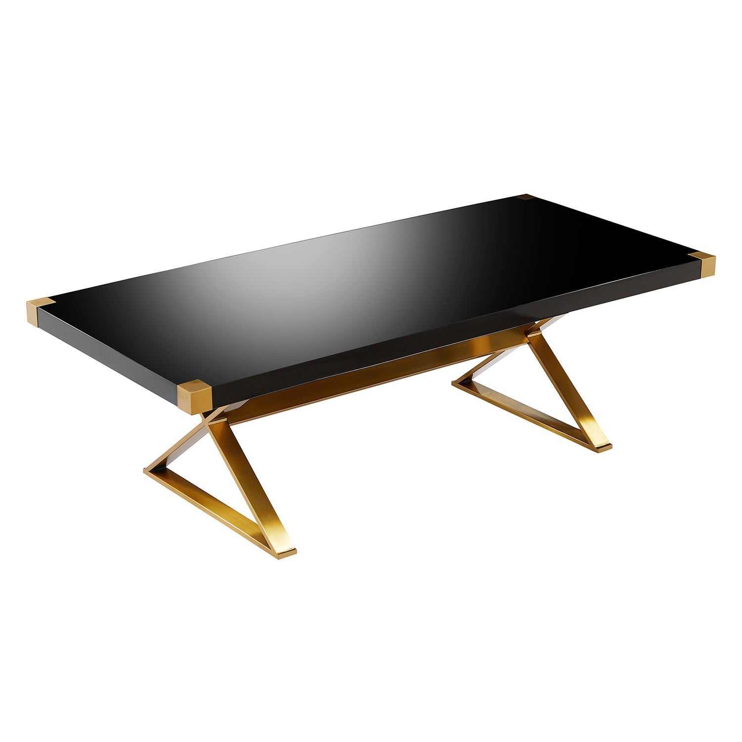 Adeline Lacquer Dining Table | TOV | Home Elegance USA