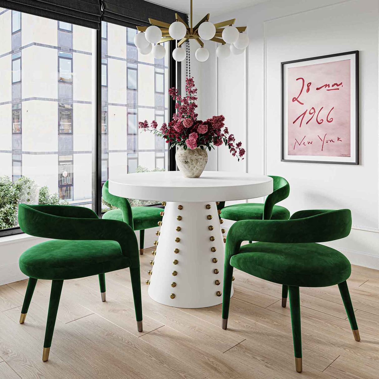 Tov Furniture Janice Lacquer Dinette Table